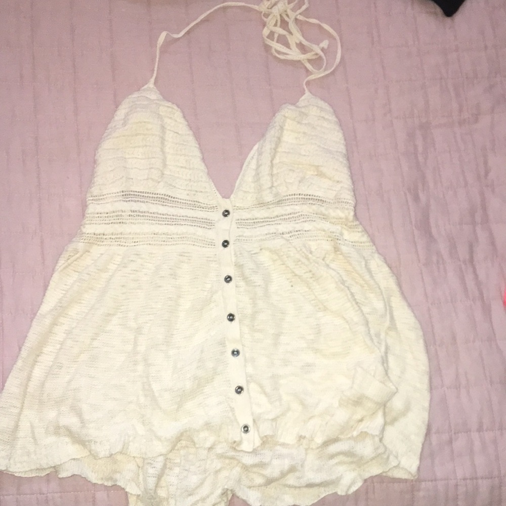 American eagle crotchet halter